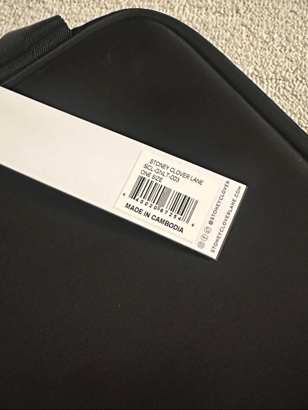 Stoney Clover LN Black Women's Travel Lunch Bag NWT - Picture 14 of 14